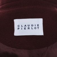 Claudie Pierlot Veste/Manteau en Bordeaux