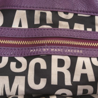 Marc By Marc Jacobs Handtasche aus Leder in Violett