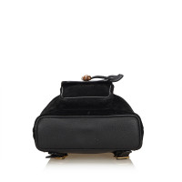 Gucci Bamboo Backpack Suede in Black