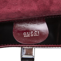 Gucci Sac d'épaule en cuir verni