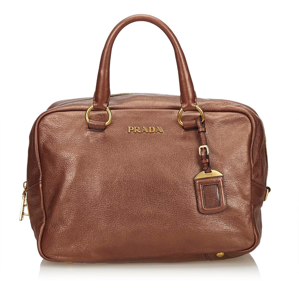 Prada Handtas in bruin