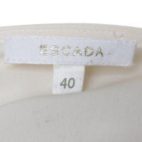 Escada Zijden blouse in crème