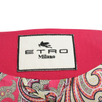 Etro Pink wool Blazer