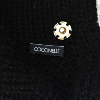 Coccinelle Poncho en laine noire