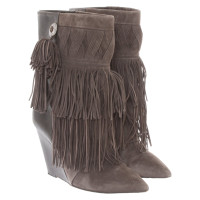 Isabel Marant Boots Leather in Taupe
