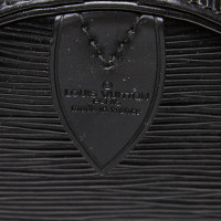 Louis Vuitton Keepall 50 Leer in Zwart