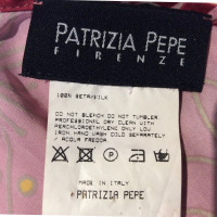 Patrizia Pepe Robe en soie multicolore