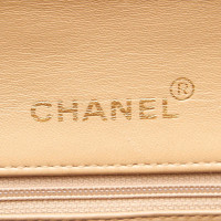 Chanel Classic Flap Bag Mini Square en Cuir en Beige