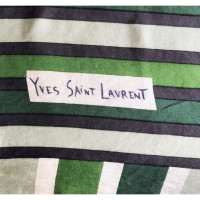 Yves Saint Laurent Seidentuch mit Streifenmuster