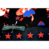 Alexander McQueen Foulard en soie avec motif