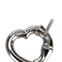 Gucci Silver-colored earrings in heart shape