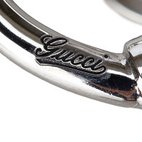 Gucci Silver-colored earrings in heart shape