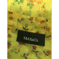 Max & Co Zijden blouse met een bloemmotief