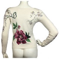 Parosh Sweater with floral pattern