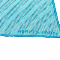 Hermès Pleated Silk Scarf