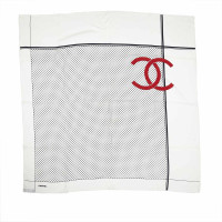 Chanel Silk scarf with dots pattern