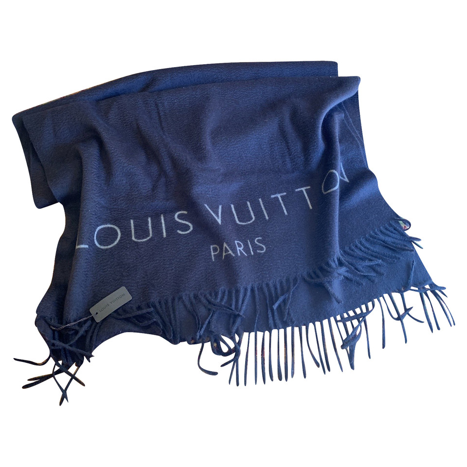 Louis Vuitton Sjaal Kasjmier in Bruin