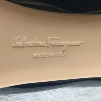 Salvatore Ferragamo Patent leather peep-toes