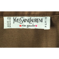 Yves Saint Laurent Khaki skirt