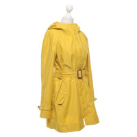 Moncler Jacket/Coat in Yellow