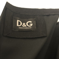 D&G Robe à lanières en noir