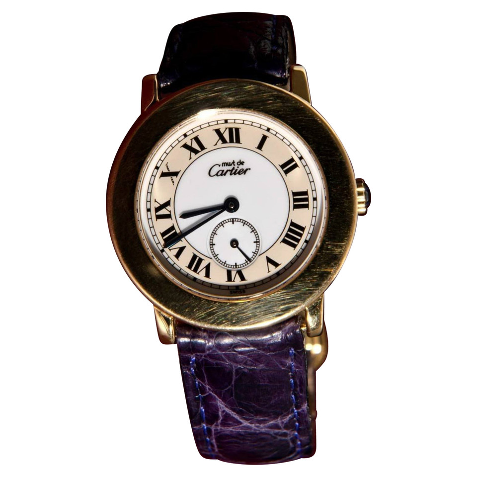 Cartier "Must de Cartier" clock