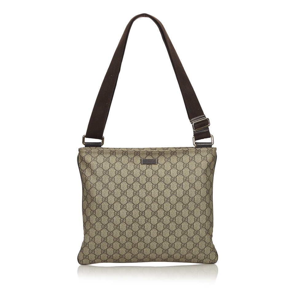 Gucci Schultertasche mit Guccissima-Muster