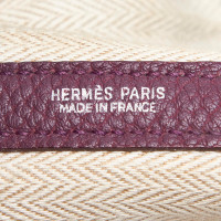 Hermès Garden Party 36 Leather in Violet