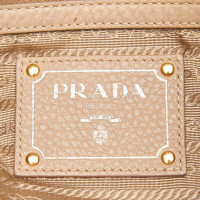 Prada Schultertasche in Beige