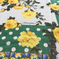 Dolce & Gabbana Cloth with floral pattern