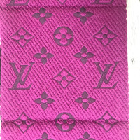 Louis Vuitton Logomania scarf in purple