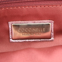 Coccinelle Handtasche in Flieder-Metallic
