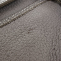 Chloé Marcie Bag Medium aus Leder in Grau