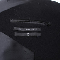 Karl Lagerfeld Veste en noir