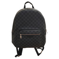 Louis Vuitton Sac backpack model "Josh" damier graphite