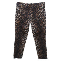 Laurèl trousers with leopard pattern