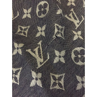 Louis Vuitton Monogramme denim en tissu bleu