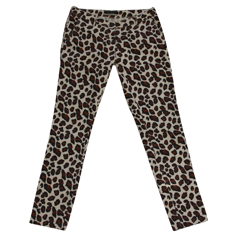 Maison Scotch Jeans with leopard pattern