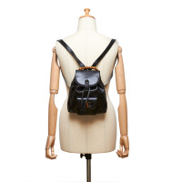 Gucci Bamboo Backpack Leather in Black