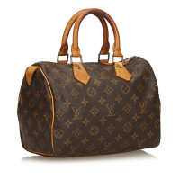 Louis Vuitton Speedy 25 aus Canvas in Braun