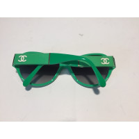 Chanel Grüne Sonnenbrille