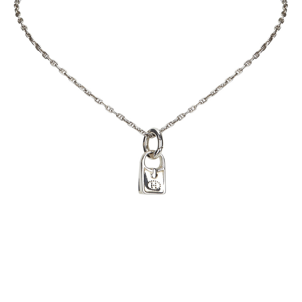 Hermès Halskette aus Silber