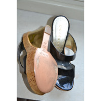 Casadei Patent leather sandals