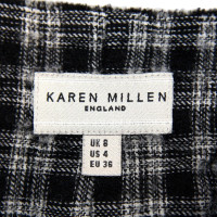 Karen Millen Karierter Rock aus Wolle 