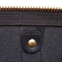 Louis Vuitton Keepall 50 Leer in Zwart