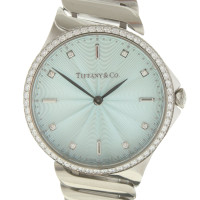 Tiffany & Co. Montre-bracelet "Micro 2 mains" avec diamants
