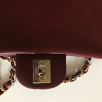 Chanel Classic Flap Bag New Mini Leather in Bordeaux