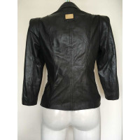 Elisabetta Franchi Black leather jacket