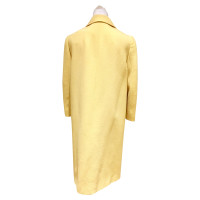 Prada Jacket/Coat Wool in Yellow