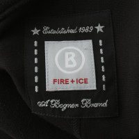Bogner Fleece-Pullover in Schwarz